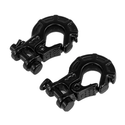 Metal Bumper D-ring Tow Hook for SCX10 Car Parts Heavy Duty Receiver - Image 1 of 4