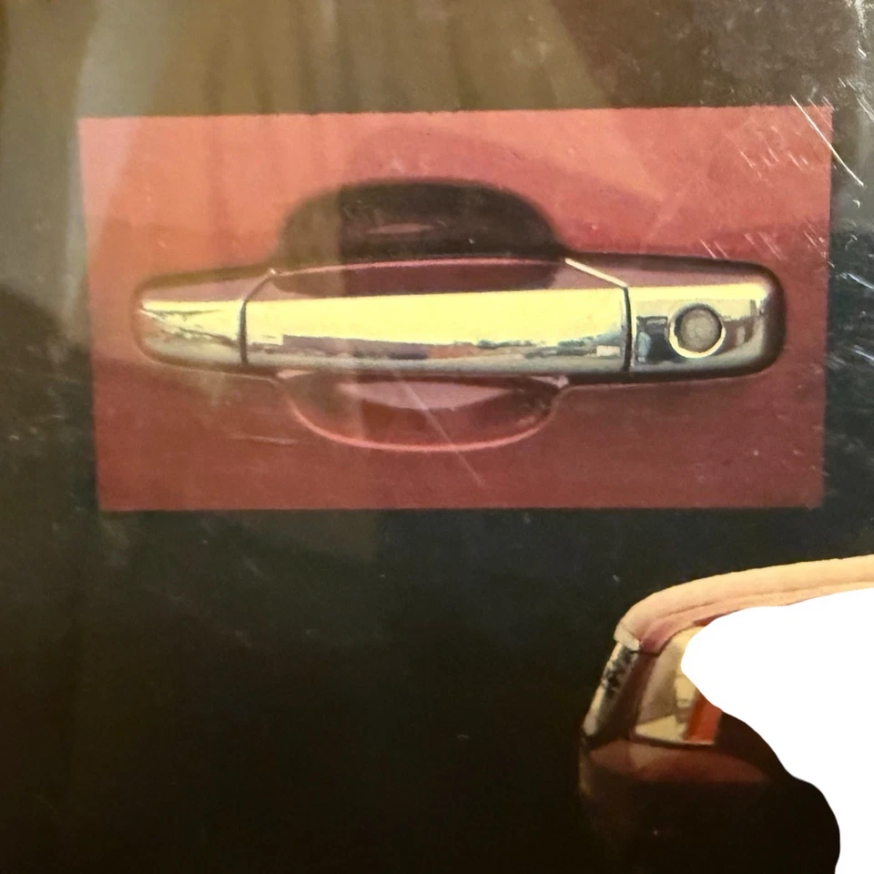 TFP 200KE Chrome Door Handle Insert Accent - 4 Handles NEW FREE SHIP Foto 1 de 3