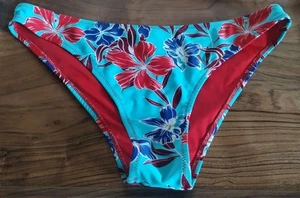 CUPSHE Size Med Women's Swim Suit Bottom Tropical Floral Hawaiian Print - Picture 1 of 2