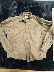 VTG Y2K Carhartt Flannel Lined Full Snap Shirt Jacket/Shacket Men’s XL - Picture 1 of 5