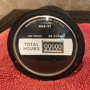Vintage Aviation Honeywell HM2-ET Hours Meter 120V 60Hz - Bild 1 von 7