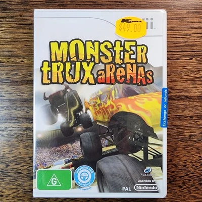 Monster Trux Arenas Nintendo Wii 2010 Brand New Sealed PAL Free Shipping AUS - Image 1 of 4
