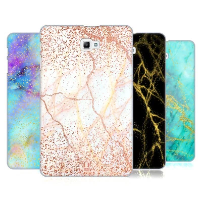 HEAD CASE DESIGNS GLITTERY MARBLE PRINTS CASE & WALLPAPER FOR SAMSUNG TABLETS 1 - Image 1 of 4