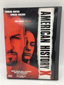 American History X  DVD Edward Norton Edward Furlong 119 Minutes - Picture 1 of 3