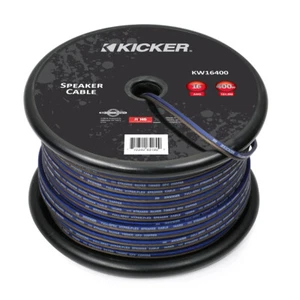 Kicker Car Audio KW16400 K-Series Speaker Wire 16Awg 400Ft Spool Hyper-Flex New - Picture 1 of 1