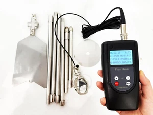 Portable Water Velocity Meter Water Flow Rate Meter with Range 0.01 to 10.00m/s - Picture 1 of 24