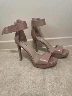 Tacones Steve Madden Nude Strap 6" Foto 1 de 4