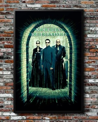 Matrix Reloaded 2003 Movie Poster 24"x36" Glossy Unframed 0341 - Image 1 of 3