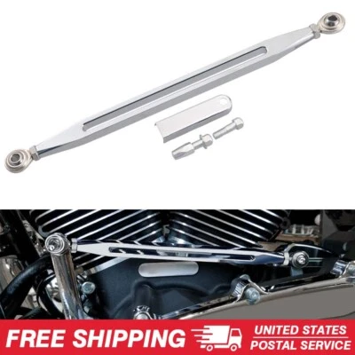 Chrome Shift Linkage Lever Gear Shifter Linkage for Harley Touring Electra Glide Foto 1 de 4