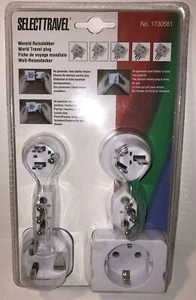 World plug select travel #1730581 New In Package, Travel Adapters For Electric - Picture 1 of 4