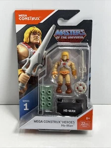 MEGA Construx Heroes Masters of the Universe “He-Man” 22 Pieces, NEW! - Picture 1 of 4