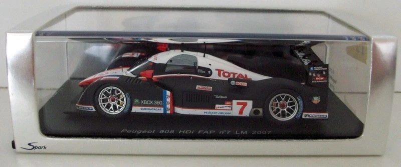 SPARK 1/43 - S1272 PEUGEOT 908 HDI-FAP #7 LM 2007 - Photo 1/1