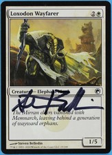 Loxodon Wayfarer Scars of Mirrodin NM Common Artist Signed CARD (s2036) ABUGames