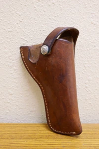 Vintage BUCHEIMER Pacemaker PM-4 Brown Leather Holster - Picture 1 of 2