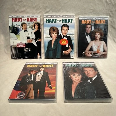 HART to HART: The Complete TV Series -  Season 1-5 DVD Collection - ALL SEALED! - Image 1 of 4