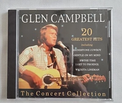 CD 20 Greatest Hits Glen Campbell The Concert Collection Topzustand - Bild 1 von 4