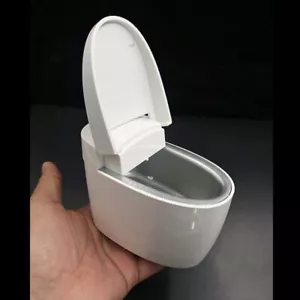 Maßstab 1/6 Toilette Ob Szene Dekoration Kunststoff Mini Toilette Modell für 12" Figur - Bild 1 von 5