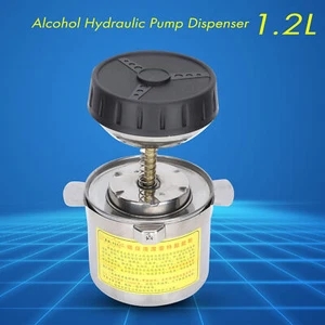 Alcohol Hydraulic Pump Dispenser Environmental Stainless Steel Cleaning Device - Picture 1 of 12