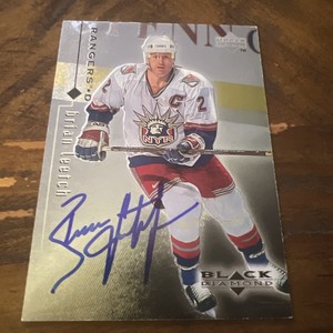 Brian Leetch Signed Card