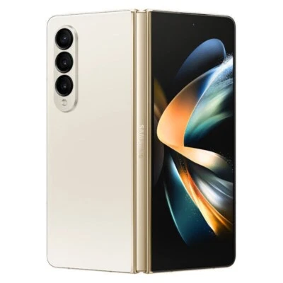 Samsung Galaxy Z Fold 4 5G - SM-F936B/DS - 256GB - Gold (Unlocked) - Offer - Image 1 of 4