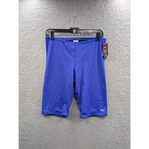 *NWT* TYR Men's size 38 Durafast Elite Jammers Competitive Swimsuit Royal Blue - Picture 1 of 12