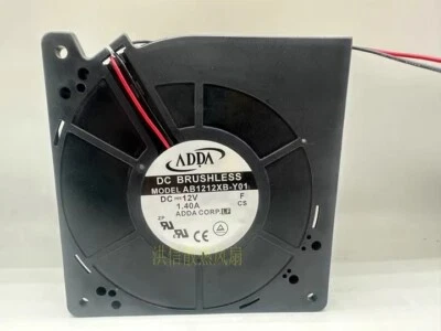 1 PCS ADDA fan AB1212XB-Y01 DC12V 1.40A 12032 120*32MM 2 wire - Image 1 of 3