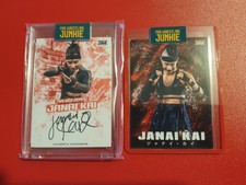Janai Kai Pro Wrestling Junkie Autograph Card and Base GCW TJPW DPW