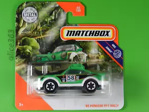 Matchbox 2020 - '85 Porsche 911 Rally - MBX Jungle - 66 - nuovo in scatola originale - Foto 1 di 1