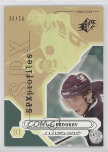 2003-04 SPx SPx Profiles Radiance /50 Sergei Fedorov #183 HOF