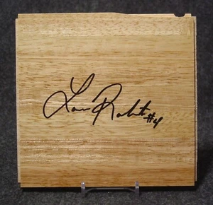 LAWRENCE ROBERTS Signed/Autographed Wood Floor Piece MISSISSIPPI STATE w/COA b - Picture 1 of 1