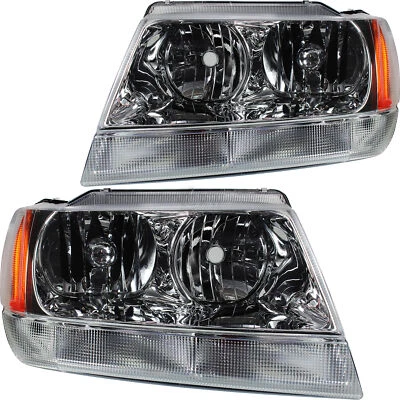 Scheinwerfer Set für Jeep Grand Cherokee II WJ WG 2.7 CRD 4x4 4.7 V8 - Bild 1 von 4