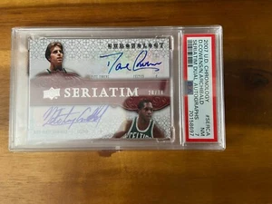 2007-08 Chronology Seriatim Dual Auto Dave Cowens Nate Archibald 20/70 PSA 7 - Picture 1 of 2