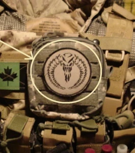 CSOR JTF2 Deuxième Force Opérationnelle Interarmées FOI 2 RAM-SKULL vêlkrö PATCH - Picture 1 of 11