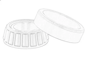 Wheel bearing 5876101380 for OE ISUZU - Picture 1 of 6