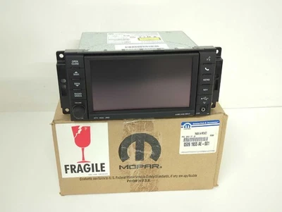 New OEM Mopar Navigation Radio 2013-2015 Jeep Wrangler EXPORT MARKETS 05091655AE - Image 1 of 4