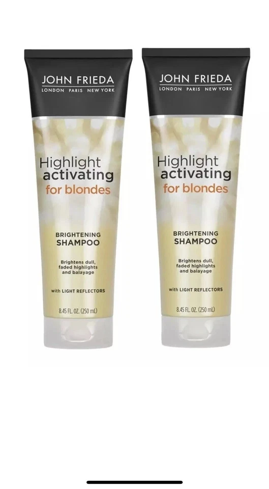 (2) John Frieda Brightening Shampoo Set Highlight Activation 8.45 Oz each - Image 1 of 2