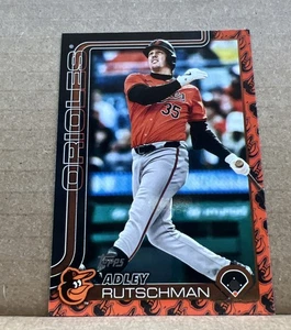 2025 Topps Series 2 Team Logo Border Adley Rutschman #650 Baltimore Orioles - Picture 1 of 2