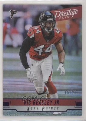 2019 Panini Prestige Xtra Points Purple /20 Vic Beasley Jr #145 - Image 1 of 2