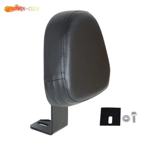 Driver Backrest Sissy Bar Back Pad For Honda Rebel CMX 300 500 2017-2022 2020 - Picture 1 of 7