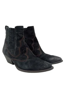 PAUL GREEN Botines estilo vaquero Mujeres Botines Talla EU 39 negro look casual - Imagen 1 de 5