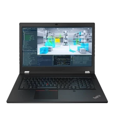 Lenovo ThinkPad P17 Gen 1 17.3" 32GB 1TB Intel Core i7-10850H Win11P, Negro Foto 1 de 3