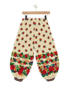 Gucci Girls Floral Printed Joggers - Picture 1 of 2