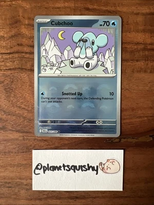 Pokemon TCG - Cubchoo 025/086 25 - Pokeball Holo - Black Bolt - NM - Image 1 of 2