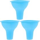  3pcs Silicone Funnel Transferring Funnel Dog Toy Food Funnel Multifunctional