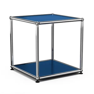 Modern Metal Nightstand Open Shelf Bedside Table Side Table Classic Cabinet - Picture 1 of 22