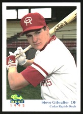 1992 Cedar Rapids Reds Classic/Best #17 Steve Gibralter