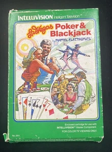 Las Vegas Poker and Blackjack Intellivision - Picture 1 of 3