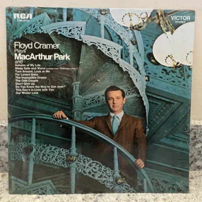 Floyd Cramer Plays MacArthur Park ; 1968 PROMO LP 1ST PRESS MINT SEALED - Image 1 of 3