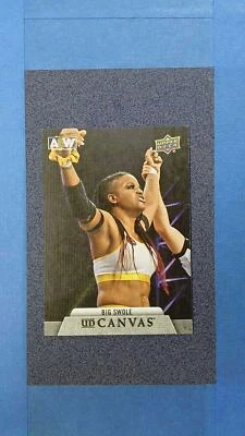 2021 Upper Deck Canvas Wrestling BIG SWOLE #C-25 AEW ~FB35A - Image 1 of 2