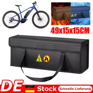E-Bike Akku Tasche Wasserdicht Feuerfeste Box für Fahrrad Akku Zubehör Safe Bag - Bild 1 von 20